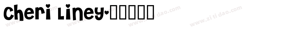 Cheri Liney字体转换